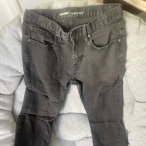 Old Navy slim fit black denim jeans size 29x30